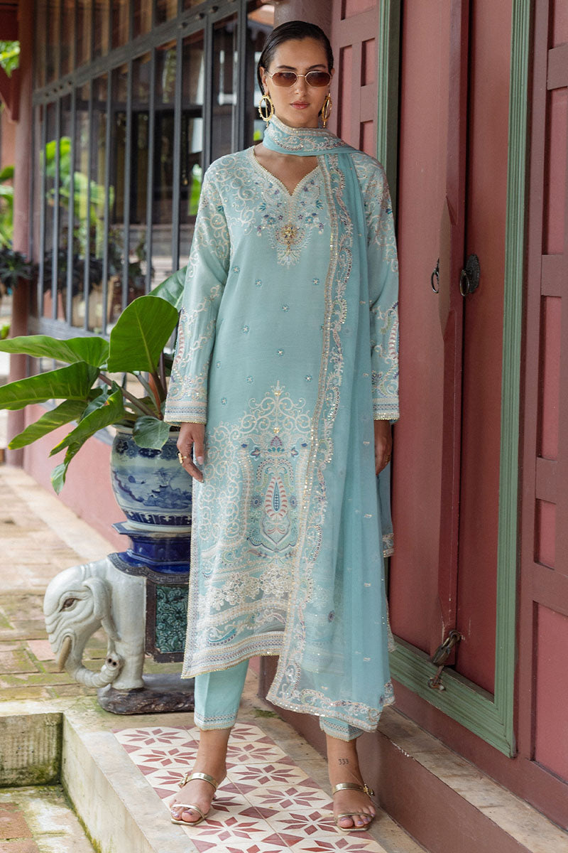 Mushq | Nuvera Raw Silk | Freyelle - Pakistani Designer Dress - by Mushq - Type : Ladies Clothes - 100% Original at Saira Sultan