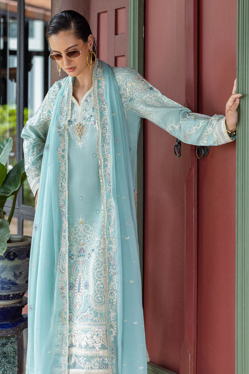 Mushq | Nuvera Raw Silk | Freyelle - Pakistani Designer Dress - by Mushq - Type : Ladies Clothes - 100% Original at Saira Sultan
