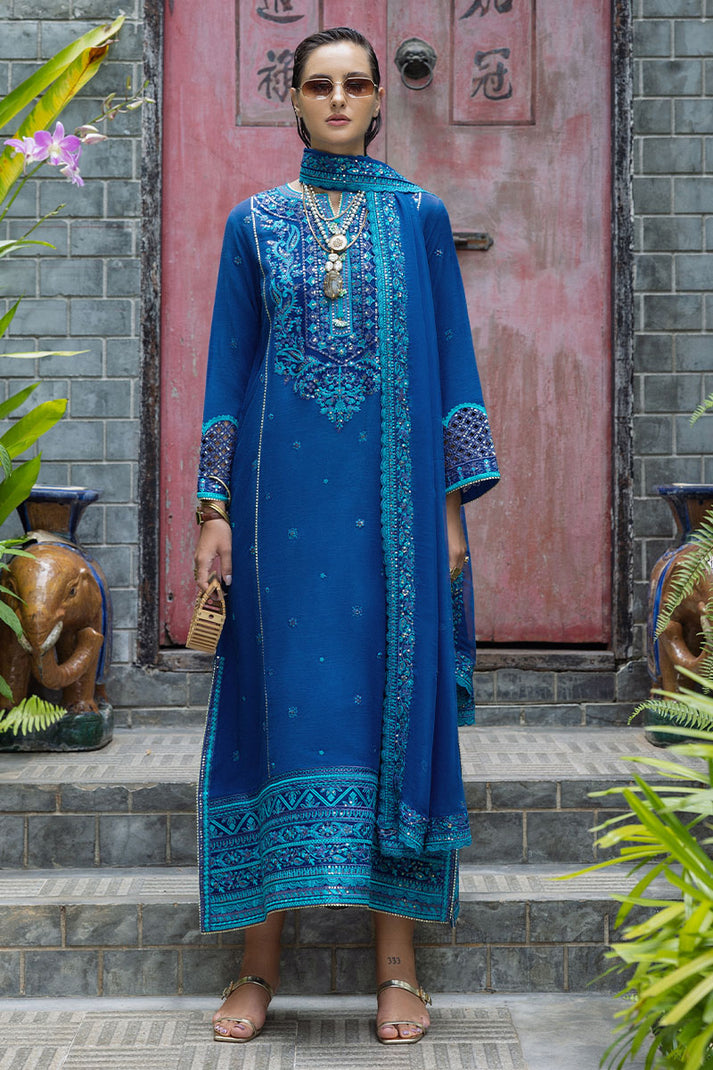 Mushq | Nuvera Raw Silk | Marisette - Pakistani Designer Dress - by Mushq - Type : Ladies Clothes - 100% Original at Saira Sultan