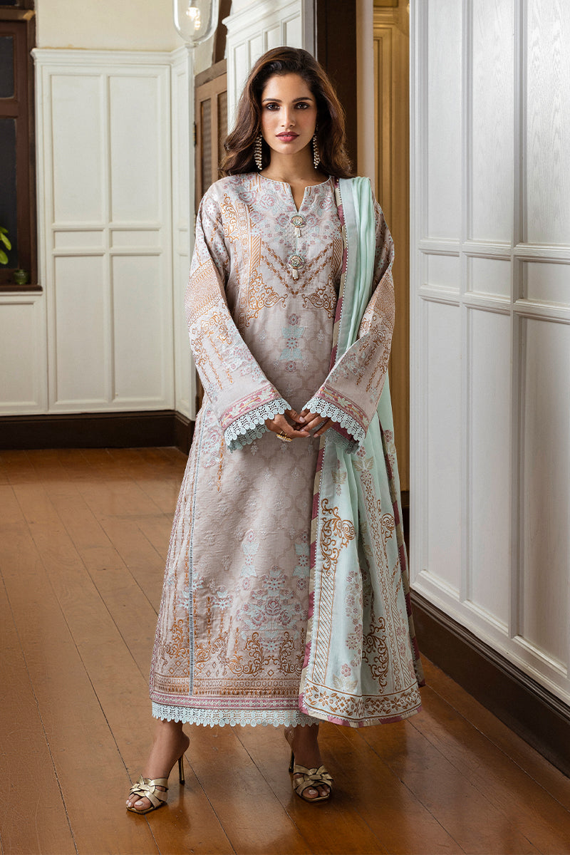 Mushq | Seraph Jacquard Lawn 25 | Arsinoe XS Off White Lawn