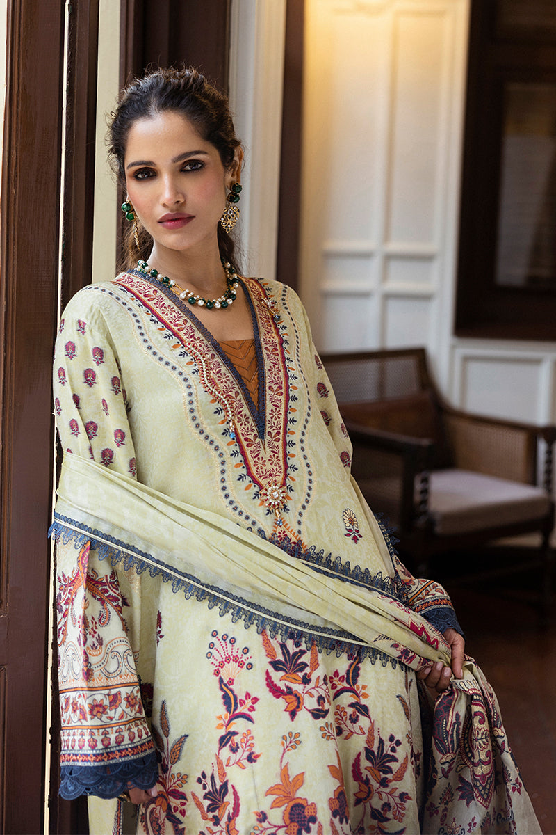 Mushq | Seraph Jacquard Lawn 25 | Letizia XL Ivory Lawn