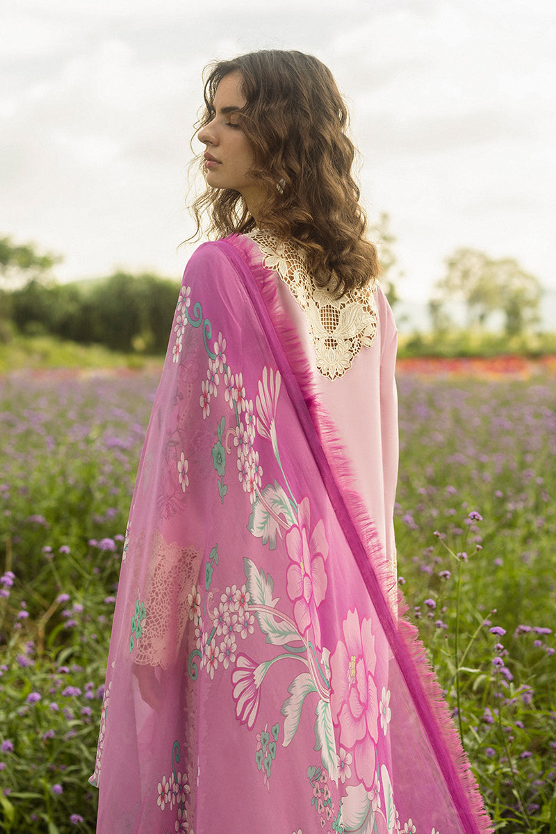 Mushq | Secret Garden Hemline 25 | Lavendar whispers M Soft Lilac Lawn