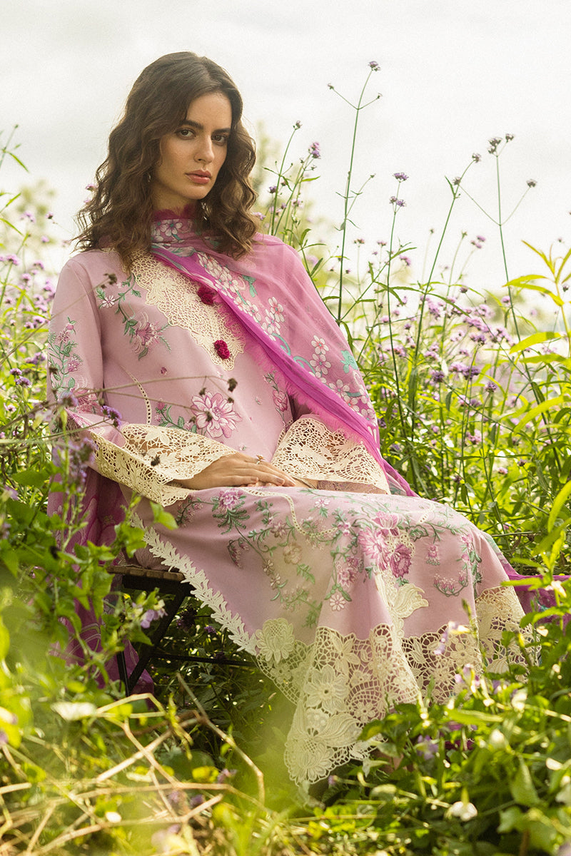 Mushq | Secret Garden Hemline 25 | Lavendar whispers XL Soft Lilac Lawn
