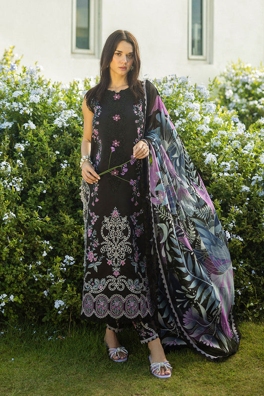 Mushq | Secret Garden Hemline 25 | Thorned Grace XS Black Lawn