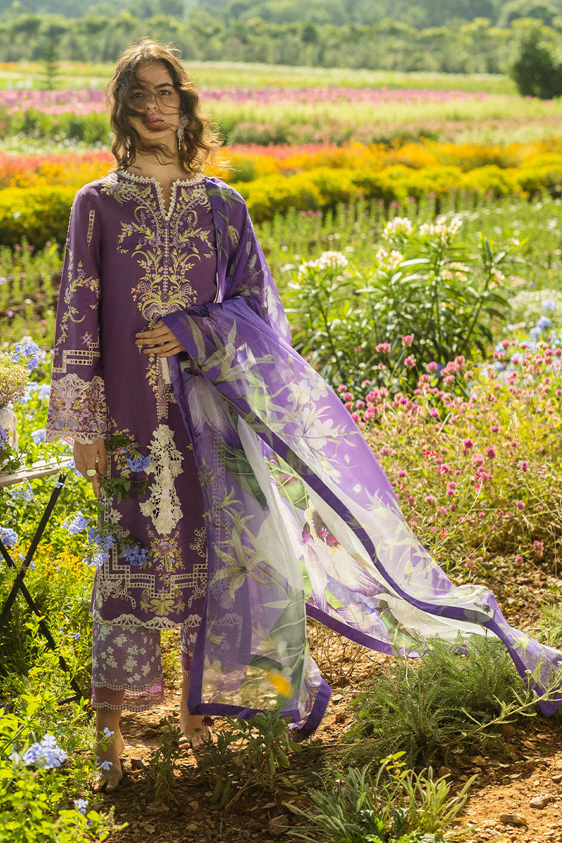 Mushq | Secret Garden Hemline 25 | Celestial Bloom XS Plum Lawn