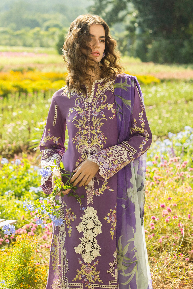 Mushq | Secret Garden Hemline 25 | Celestial Bloom M Plum Lawn