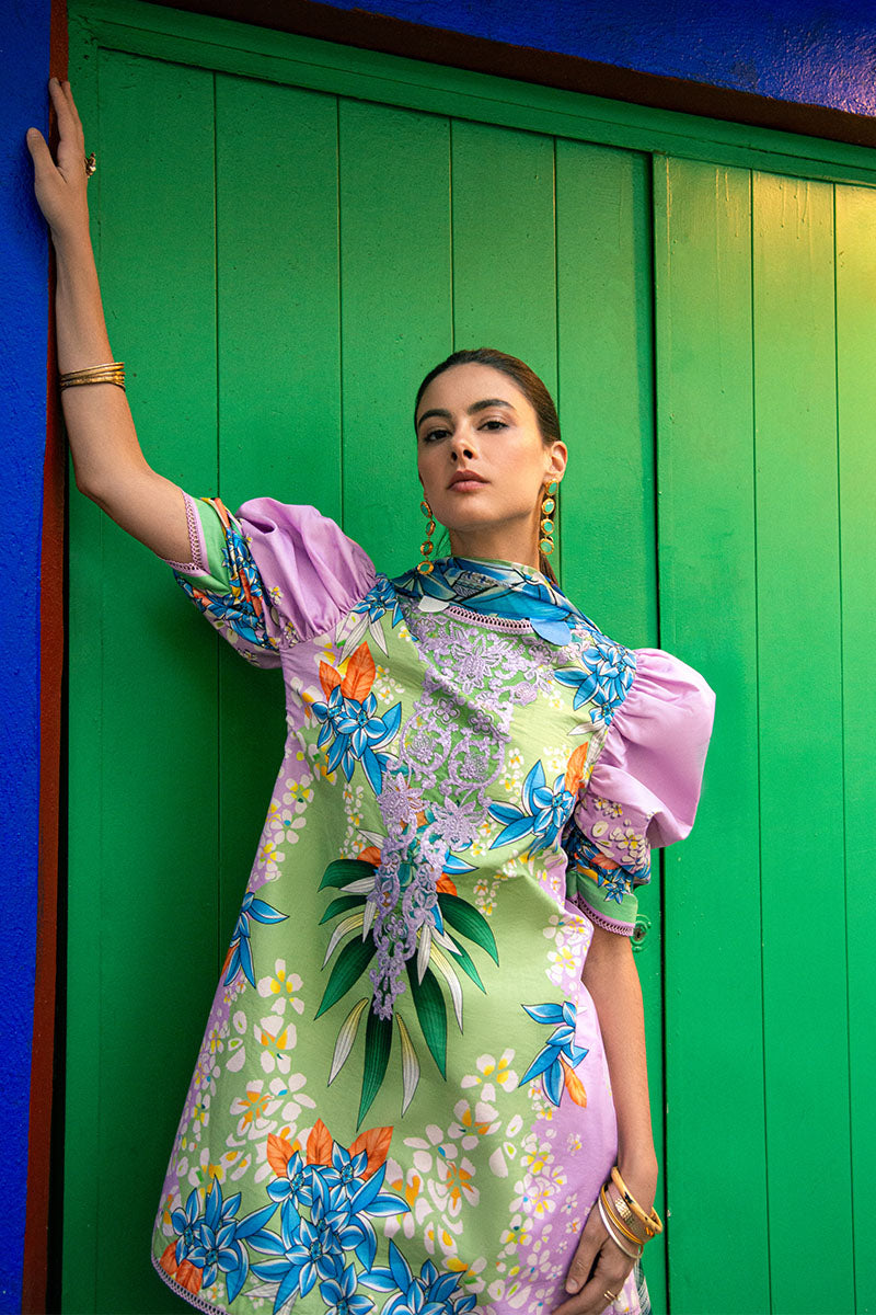 Mushq | La Dolce Hemline Prints 25 | Ecstasy M Lilac Lawn
