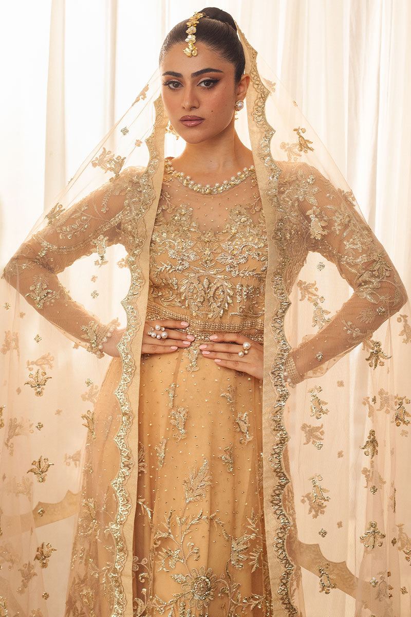 Mushq | Hemline Aura Debut Wedding Formals | CHAMOIS - Pakistani Designer Dress - by Mushq | Type: Formal - 100% Original at Saira Sultan