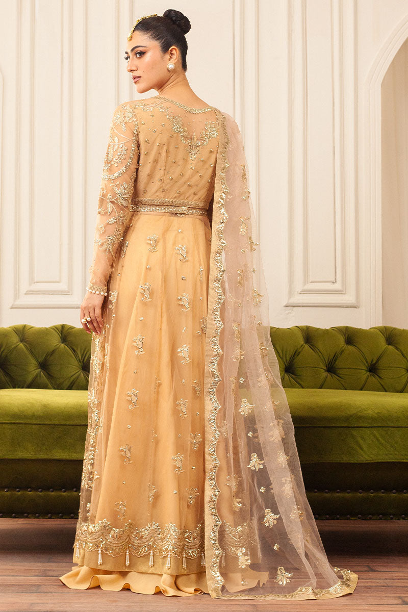 Mushq | Hemline Aura Debut Wedding Formals | CHAMOIS - Pakistani Designer Dress - by Mushq | Type: Formal - 100% Original at Saira Sultan