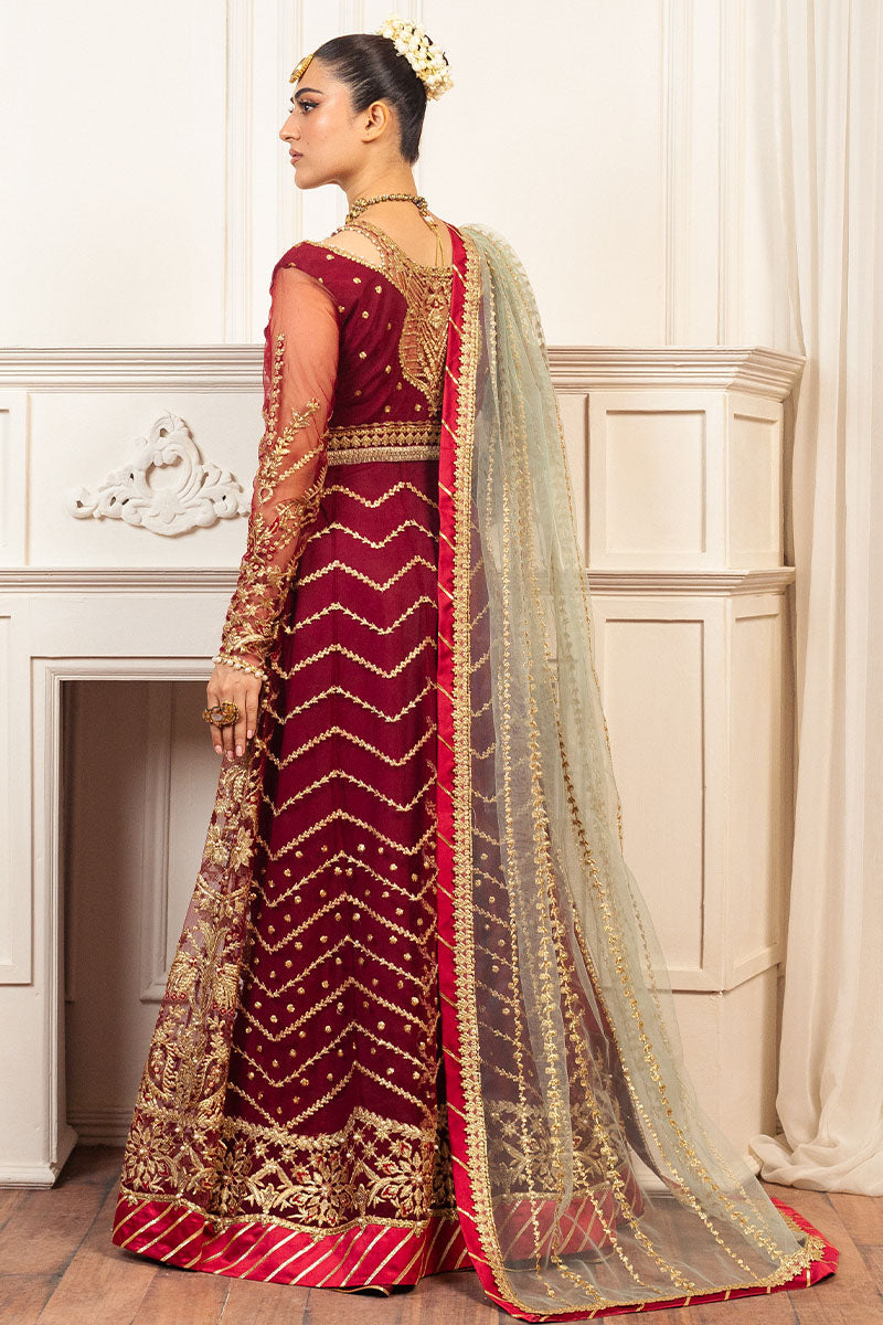 Mushq | Hemline Aura Debut Wedding Formals | SCARLET - Pakistani Designer Dress - by Mushq | Type: Formal - 100% Original at Saira Sultan