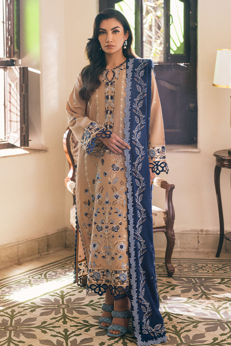 Mushq | Symphony Karandi Collection | SAFFRON KISS - Pakistani Designer Dress - by Mushq | Type: Ladies Clothes - 100% Original at Saira Sultan