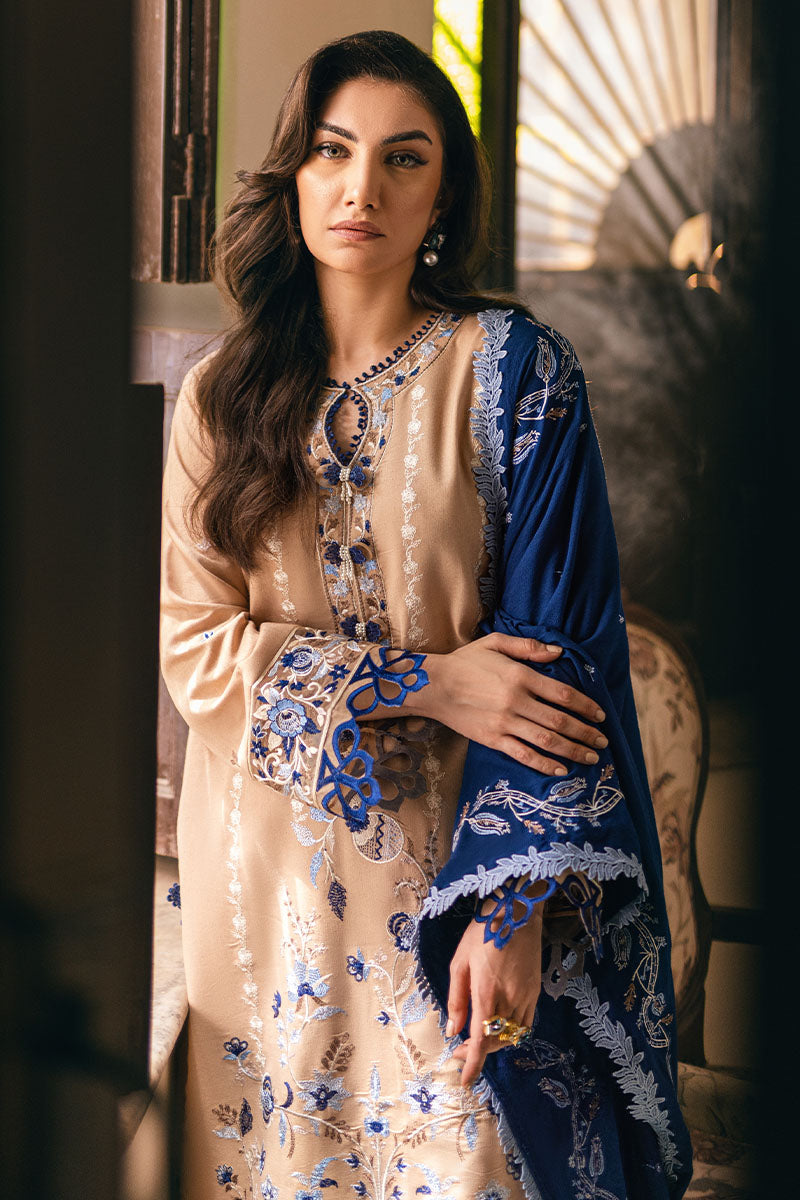 Mushq | Symphony Karandi Collection | SAFFRON KISS - Pakistani Designer Dress - by Mushq | Type: Ladies Clothes - 100% Original at Saira Sultan