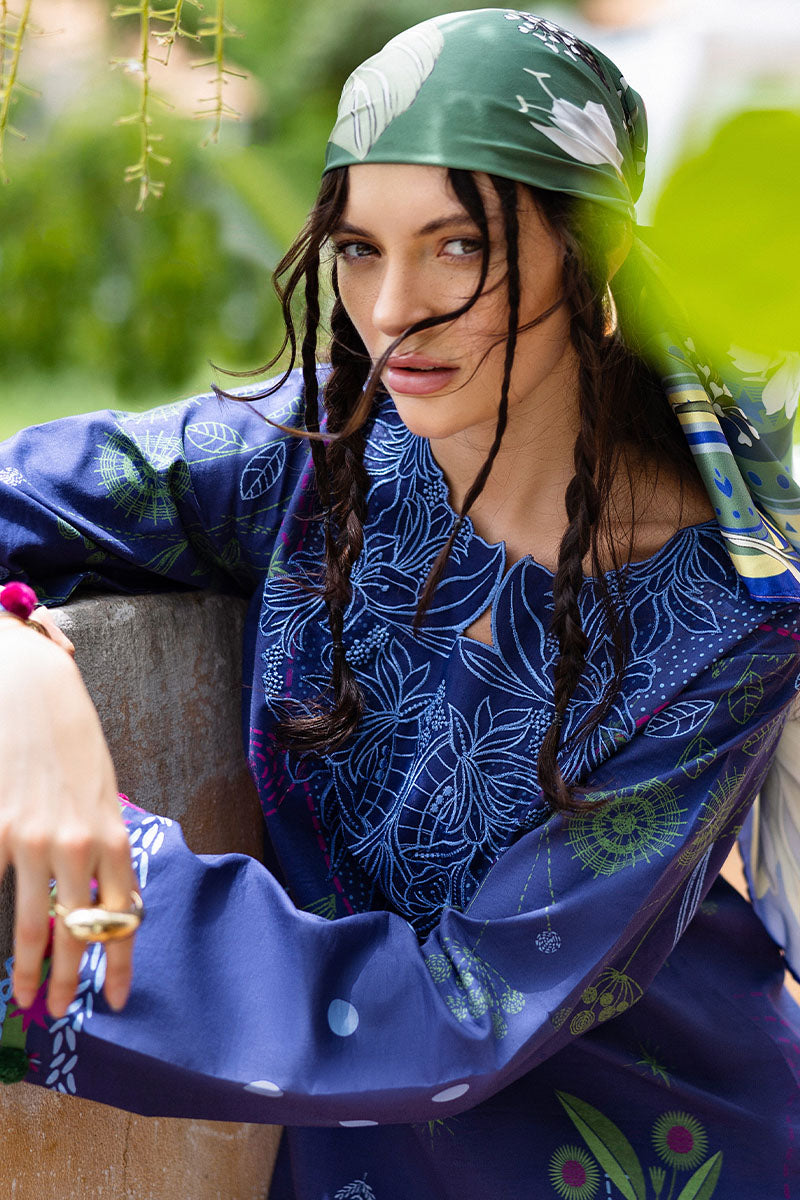 Mushq | Mirasol Printed Cambric | Amor Grito - Pakistani Designer Dress - by Mushq - Type : Ladies Clothes - 100% Original at Saira Sultan