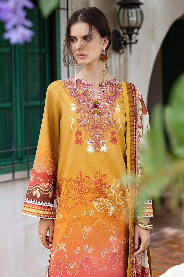 Mushq | Mirasol Printed Cambric | Desierto Sol - Pakistani Designer Dress - by Mushq - Type : Ladies Clothes - 100% Original at Saira Sultan