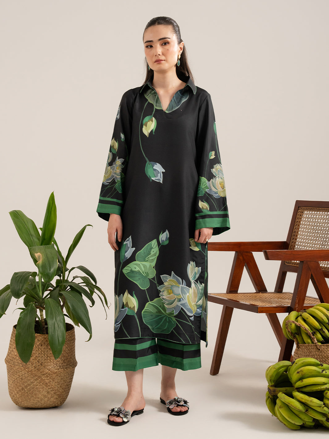 IZEL | Sunset street Pret | HAZE - Pakistani Designer Dress - by Izel - Type : Ladies Clothes - 100% Original at Saira Sultan