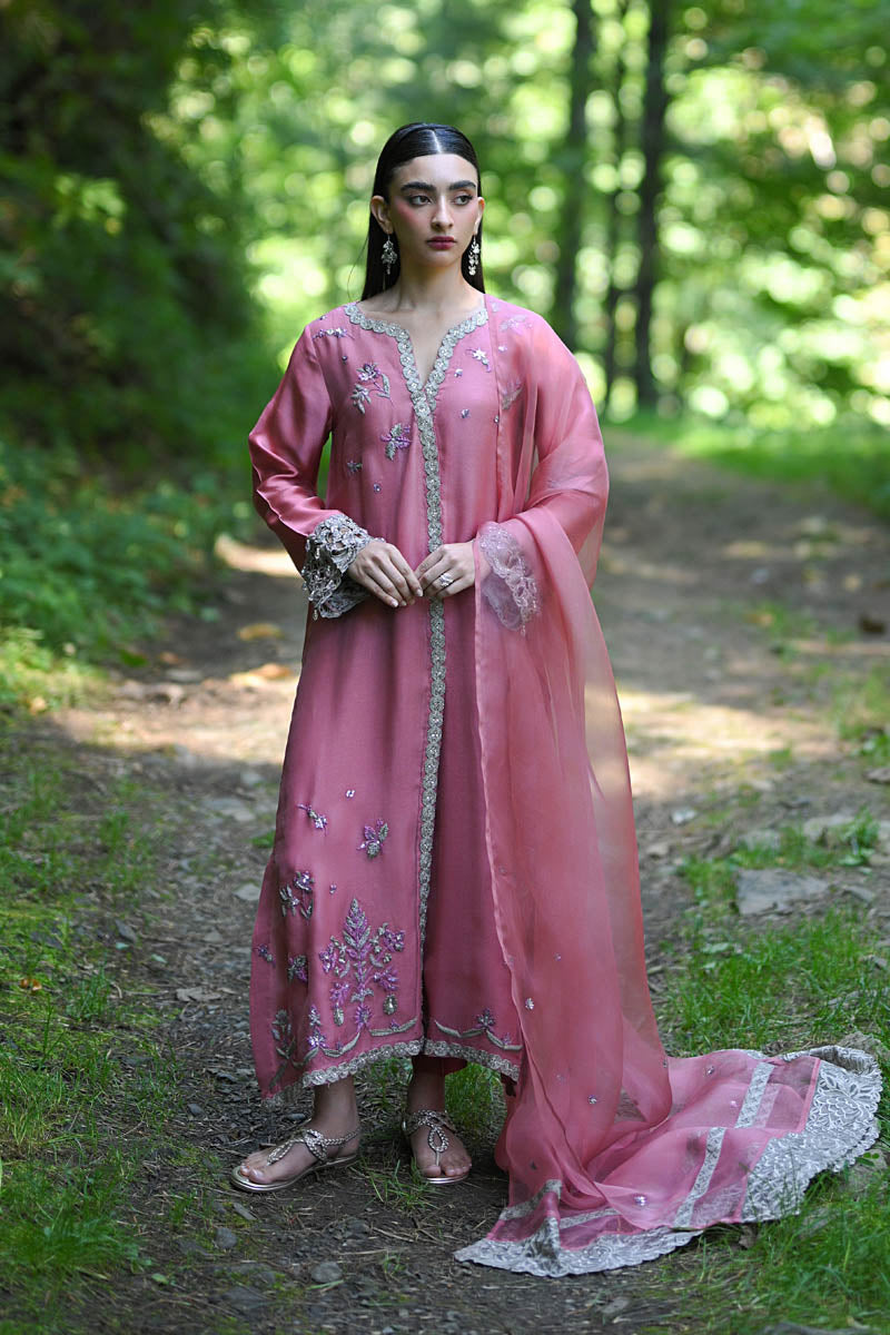 Hue Pret | Farasha Luxury Pret | Zeina XS Candy Pink Pure Organza