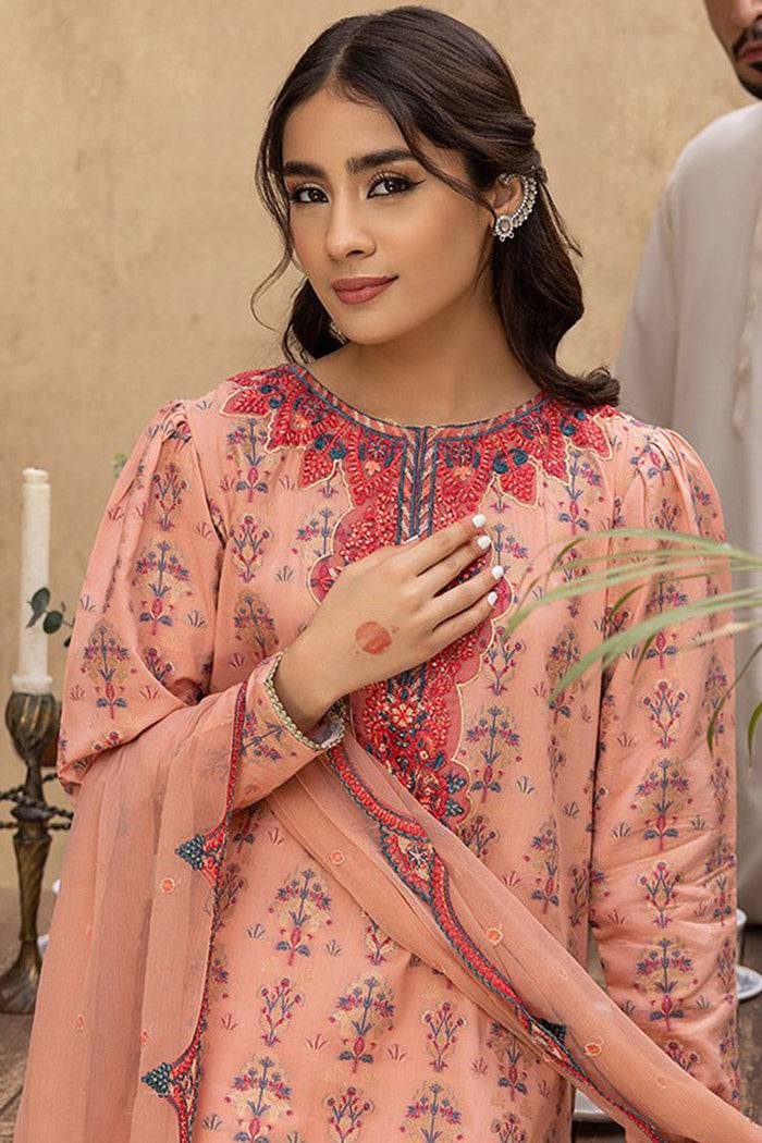 Humdum | Ishq Embroidered Collection | IS-04 - Pakistani Designer Dress - by HumDum | Type: Casuals - 100% Original at Saira Sultan