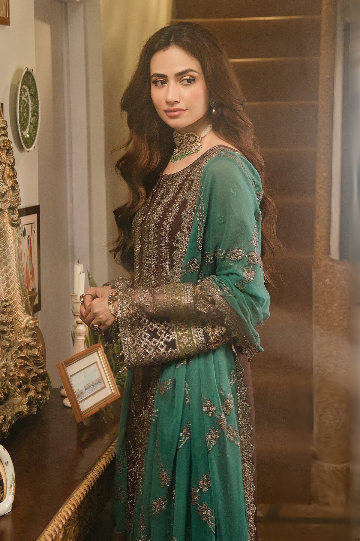 Imrozia Premium | Noor Jahan Formals | I-199 Khawab - Pakistani Designer Dress - by Imrozia Premium | Type: Formal - 100% Original at Saira Sultan