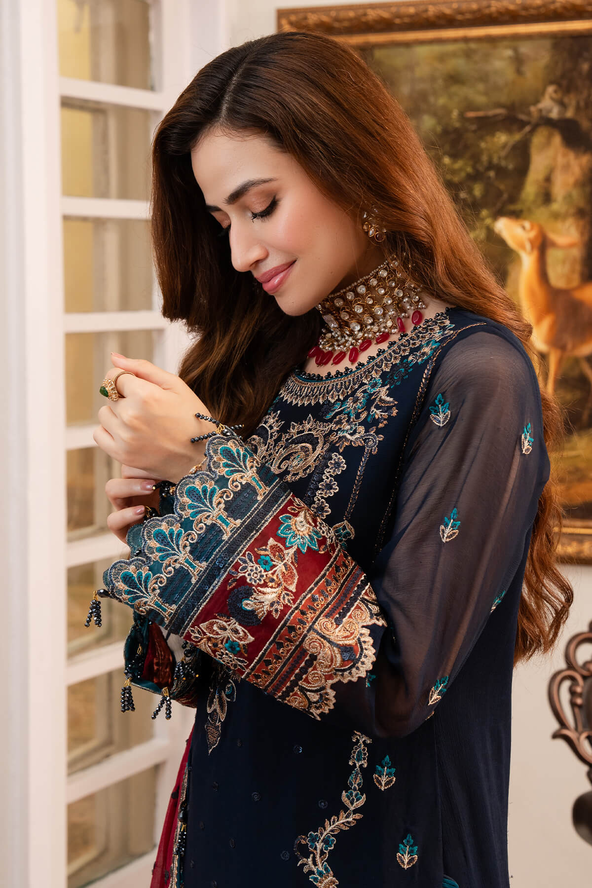Imrozia Premium | Noor Jahan Formals | I-201 Husn - Pakistani Designer Dress - by Imrozia Premium | Type: Formal - 100% Original at Saira Sultan