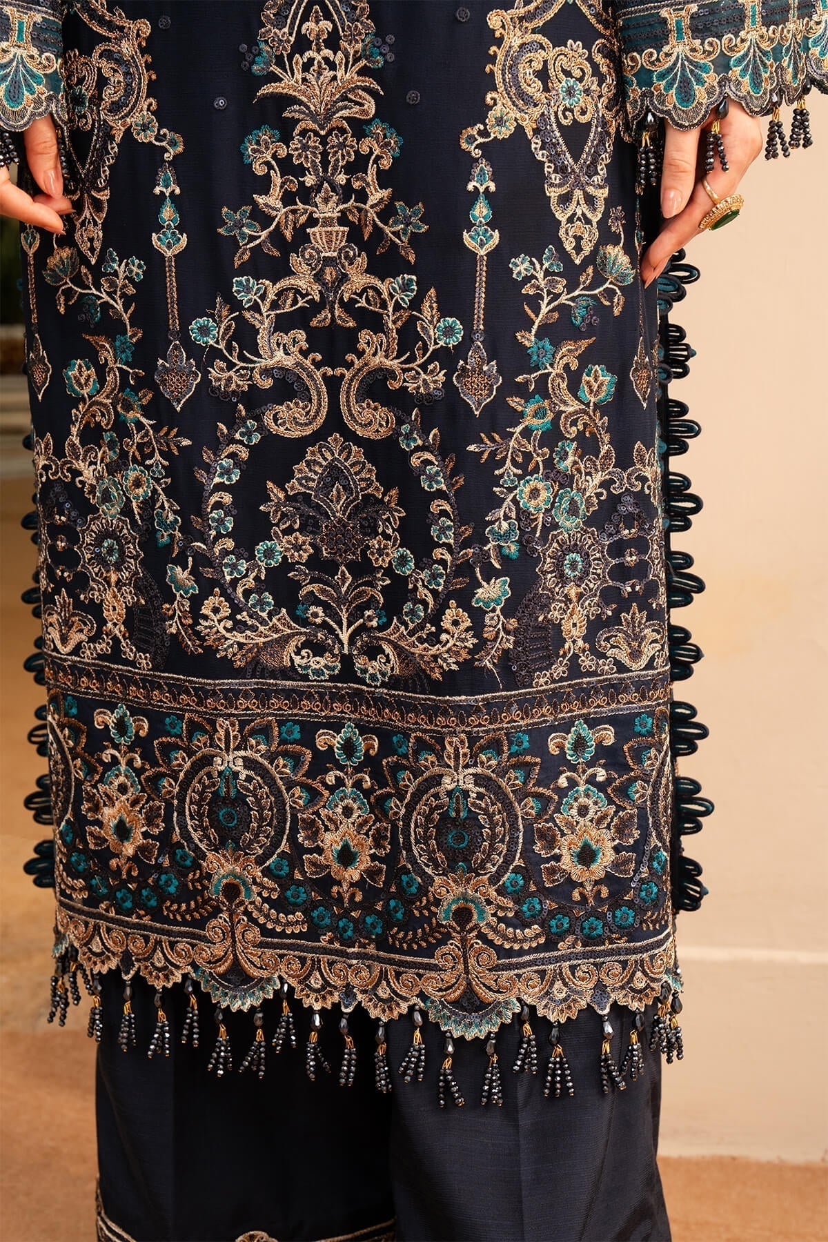 Imrozia Premium | Noor Jahan Formals | I-201 Husn - Pakistani Designer Dress - by Imrozia Premium | Type: Formal - 100% Original at Saira Sultan