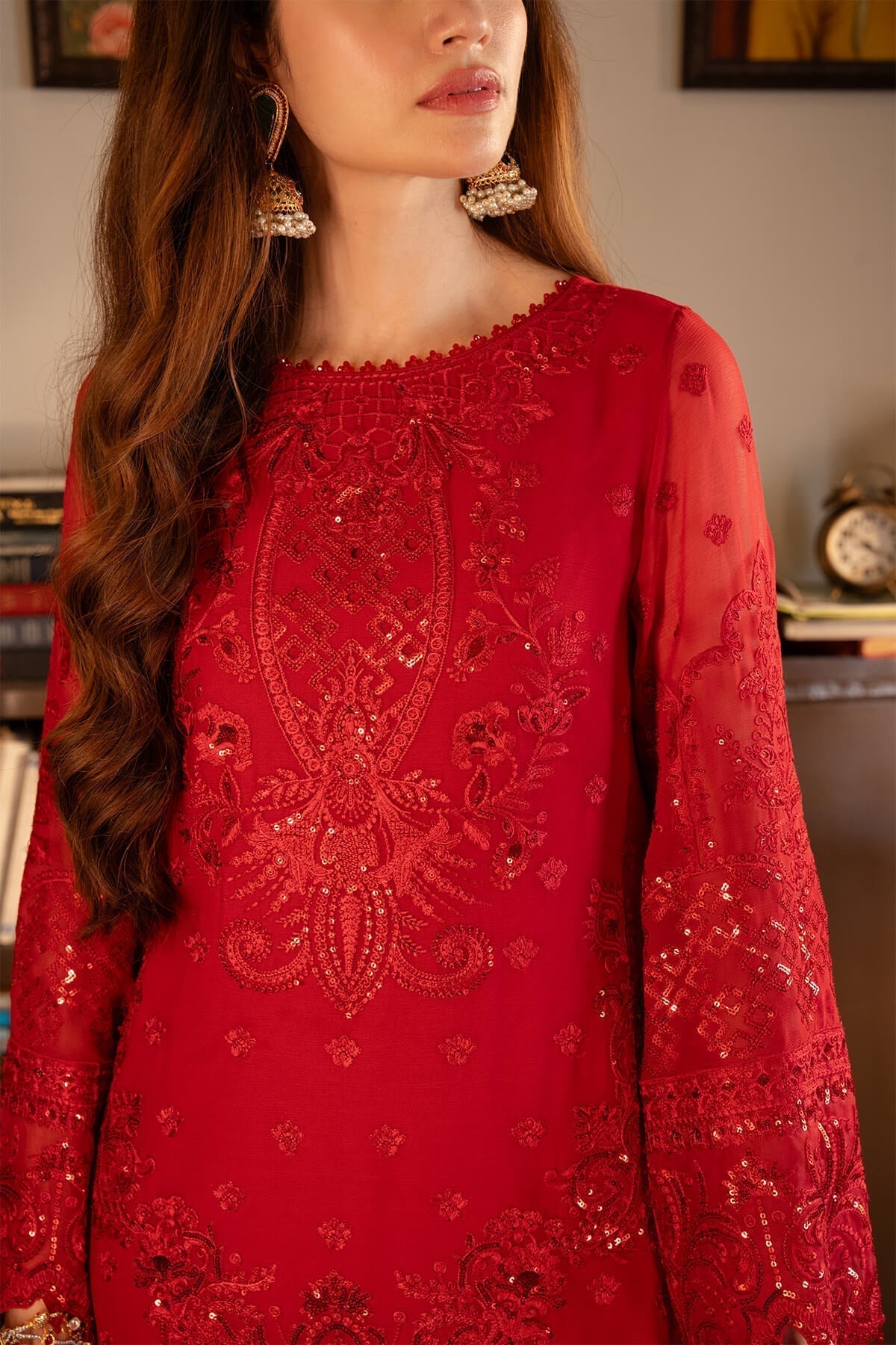 Imrozia Premium | Noor Jahan Formals | I-205 Zaib - Pakistani Designer Dress - by Imrozia Premium | Type: Formal - 100% Original at Saira Sultan