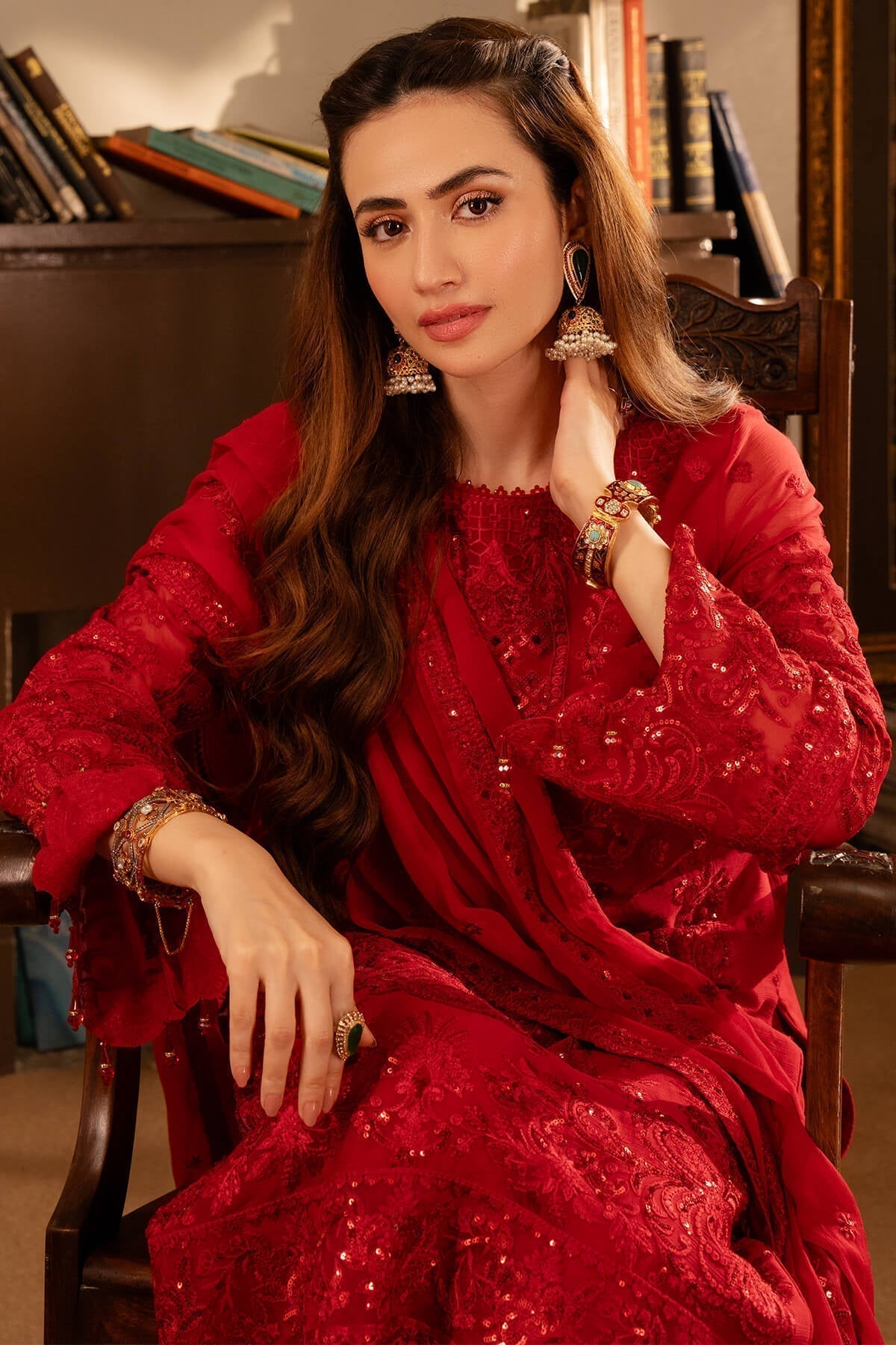 Imrozia Premium | Noor Jahan Formals | I-205 Zaib - Pakistani Designer Dress - by Imrozia Premium | Type: Formal - 100% Original at Saira Sultan