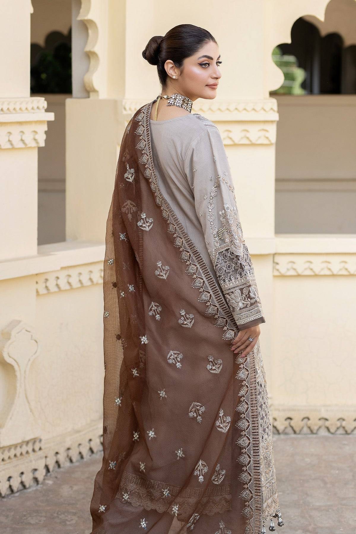 Imrozia Premium | Baad e Saba Formals | IP-52 Gulbahar - Pakistani Designer Dress - by Imrozia Premium | Type: Formal - 100% Original at Saira Sultan