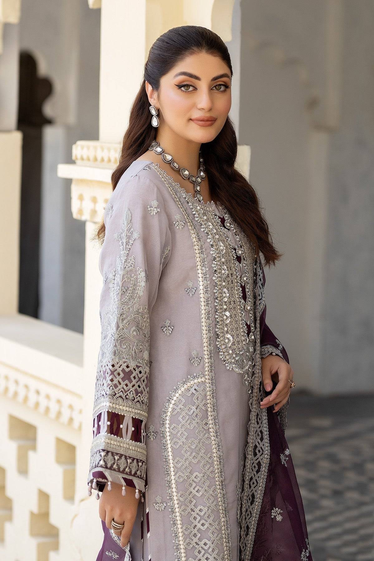 Imrozia Premium | Baad e Saba Formals | IP-55 Ada - Pakistani Designer Dress - by Imrozia Premium | Type: Formal - 100% Original at Saira Sultan