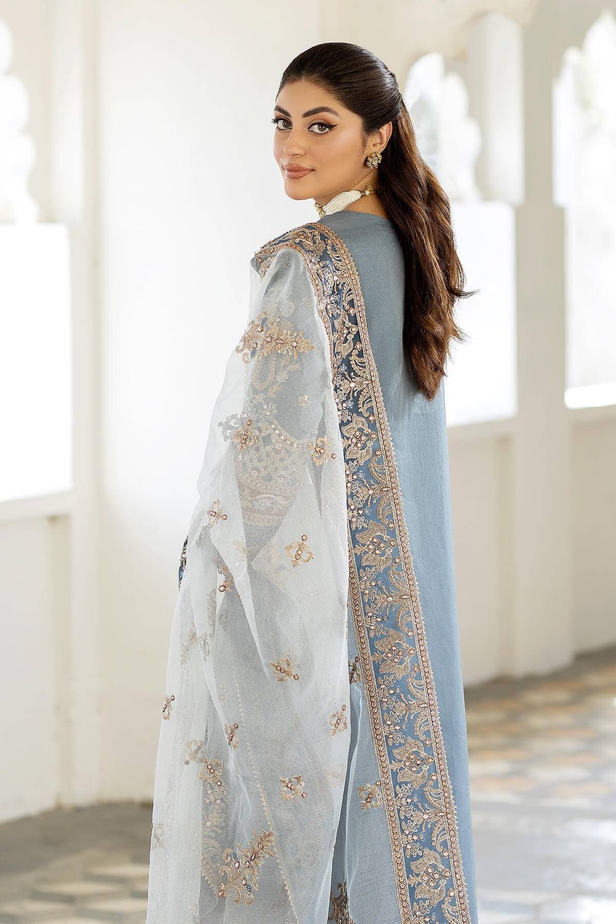 Imrozia Premium | Baad e Saba Formals | IP-57 Khushboo - Pakistani Designer Dress - by Imrozia Premium | Type: Formal - 100% Original at Saira Sultan