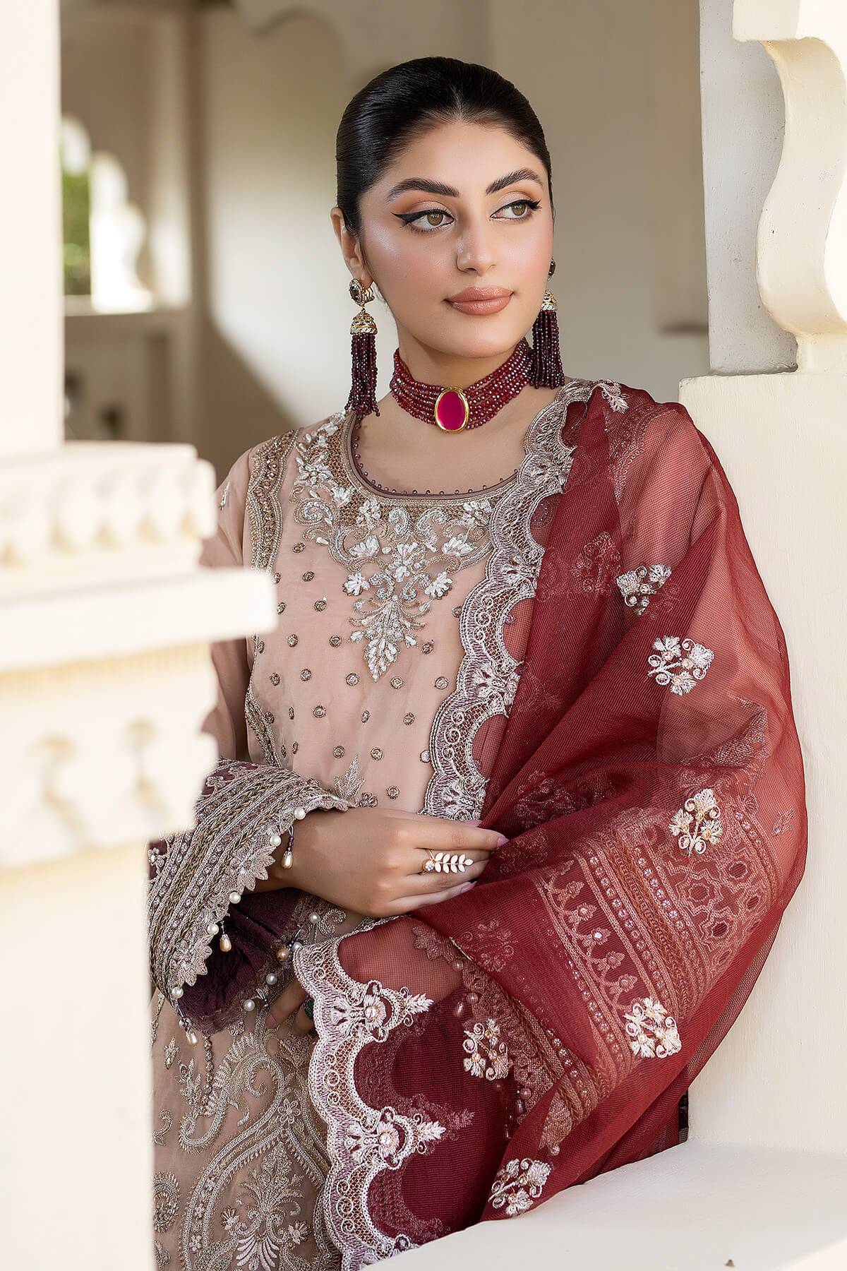 Imrozia Premium | Baad e Saba Formals | IP-58 Haseen - Pakistani Designer Dress - by Imrozia Premium | Type: Formal - 100% Original at Saira Sultan