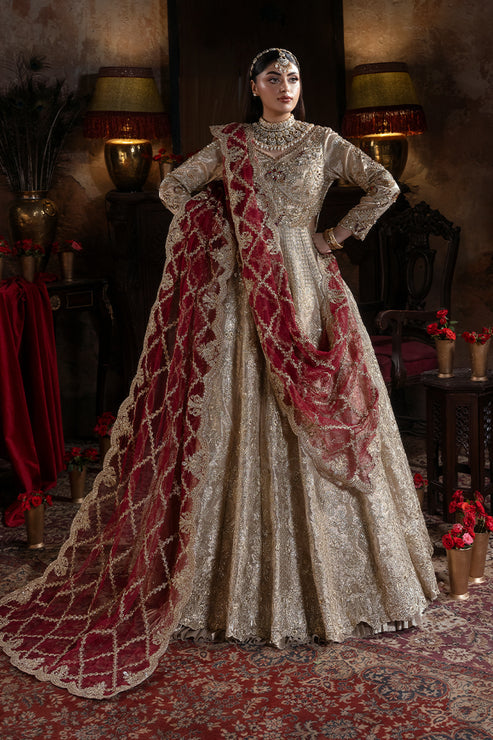 Imrozia Premium | Noor e Naaz Bridals 25 | IB-53 Shahkar - Pakistani Designer Dress - by Imrozia Premium - Type : Ladies Clothes - 100% Original at Saira Sultan