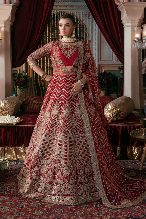 Imrozia Premium | Noor e Naaz Bridals 25 | IB-54 Zeenat - Pakistani Designer Dress - by Imrozia Premium - Type : Ladies Clothes - 100% Original at Saira Sultan