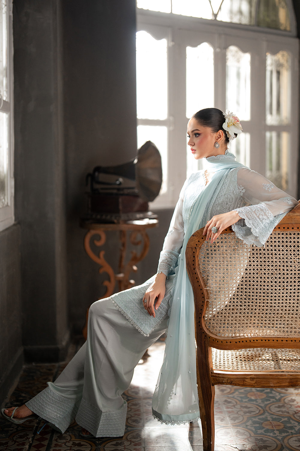 Azure | Ensembles | Icy Mist - Pakistani Designer Dress - by Azure - Type : Ladies Clothes - 100% Original at Saira Sultan