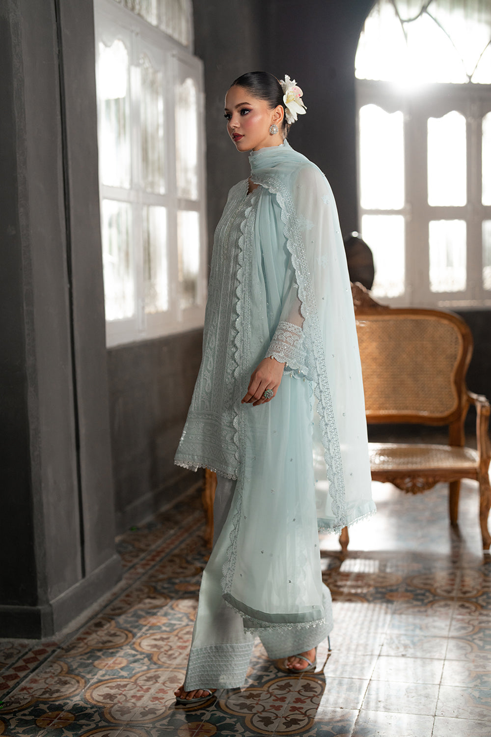 Azure | Ensembles | Icy Mist - Pakistani Designer Dress - by Azure - Type : Ladies Clothes - 100% Original at Saira Sultan