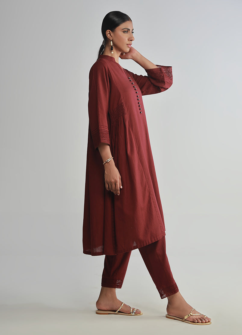 Image | Spring Basics 25 | IJSL-213702 L Dark Maroon Lawn