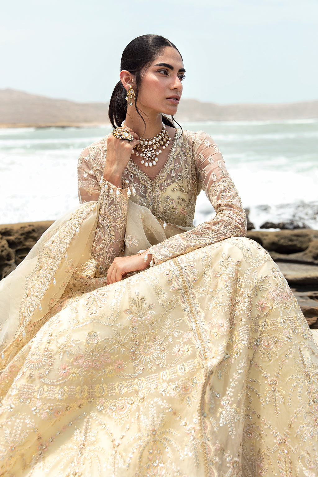 Afrozeh | Dastangoi Wedding Formal'24 | AWE-06 AROOHI - Pakistani Designer Dress - by Afrozeh | Type: Bridal - 100% Original at Saira Sultan