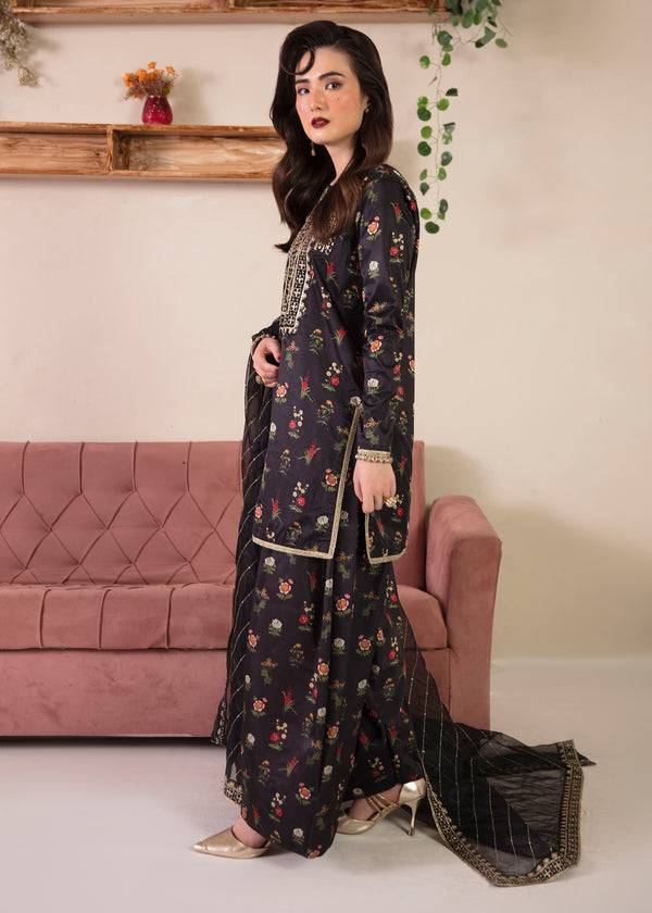 MNR | Ankh Macholi Festive Edit | ZINNIA - Pakistani Designer Dress - by MNR | Type: Ladies Clothes - 100% Original at Saira Sultan