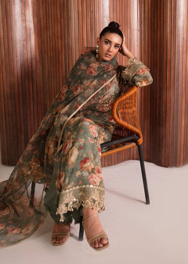 MNR | Ankh Macholi Festive Edit | KAMAL - Pakistani Designer Dress - by MNR | Type: Ladies Clothes - 100% Original at Saira Sultan