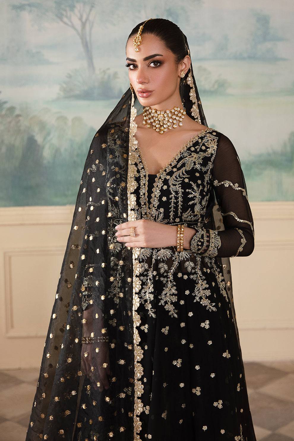 Zarposh | Amirah Collection | Nafeesa - Pakistani Designer Dress - by Zarposh | Type: Luxury - 100% Original at Saira Sultan
