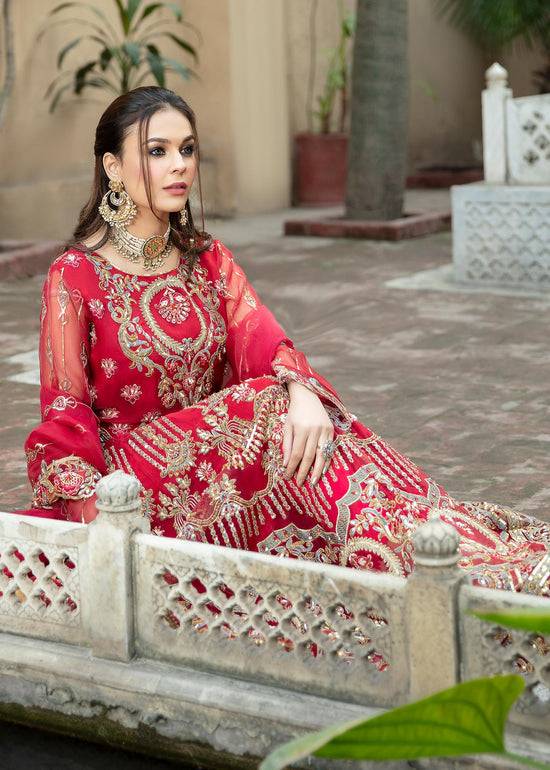 Daud Abbas | Formals Collection | Ruby - Pakistani Designer Dress - by Daud Abbas | Type: Formal - 100% Original at Saira Sultan