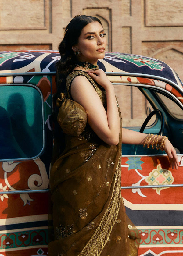 Laj | Hath Kahani Luxury Formals 24 | ALANI M Gold Shimmer