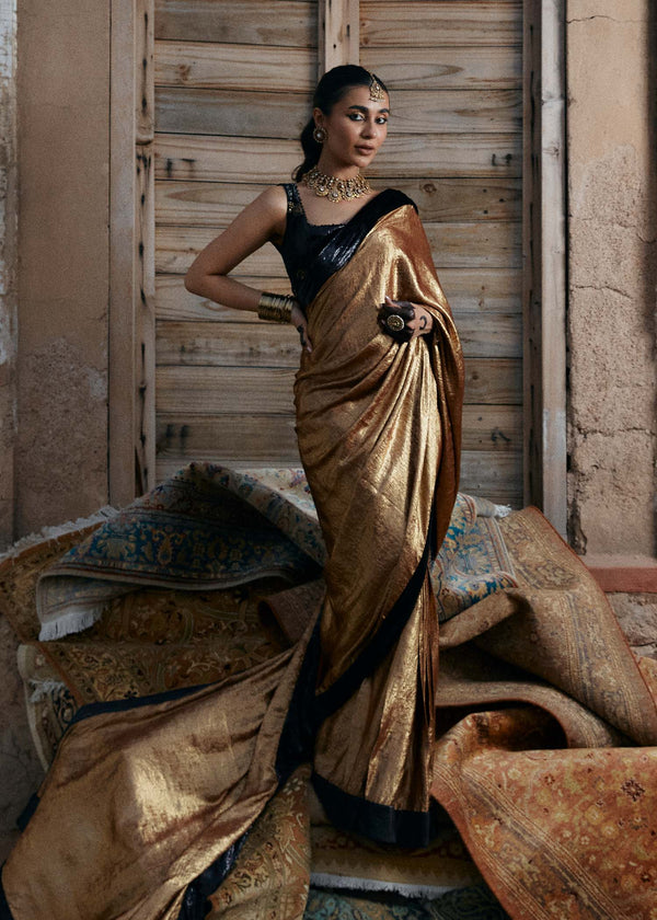 Laj | Hath Kahani Luxury Formals 24 | NAVI S Gold Velvet