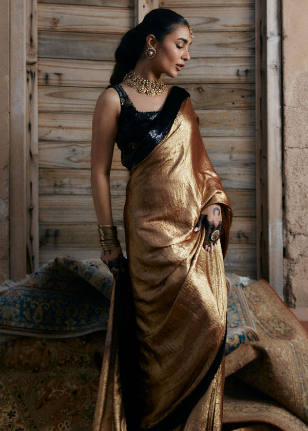Laj | Hath Kahani Luxury Formals 24 | NAVI M Gold Shimmer