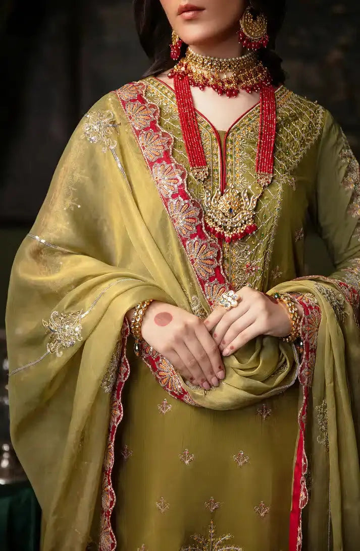 Emaan Adeel | Noori Silk Formals 23 | NR 01 ZARA - Pakistani Designer Dress - by Emaan Adeel | Type: Formal - 100% Original at Saira Sultan