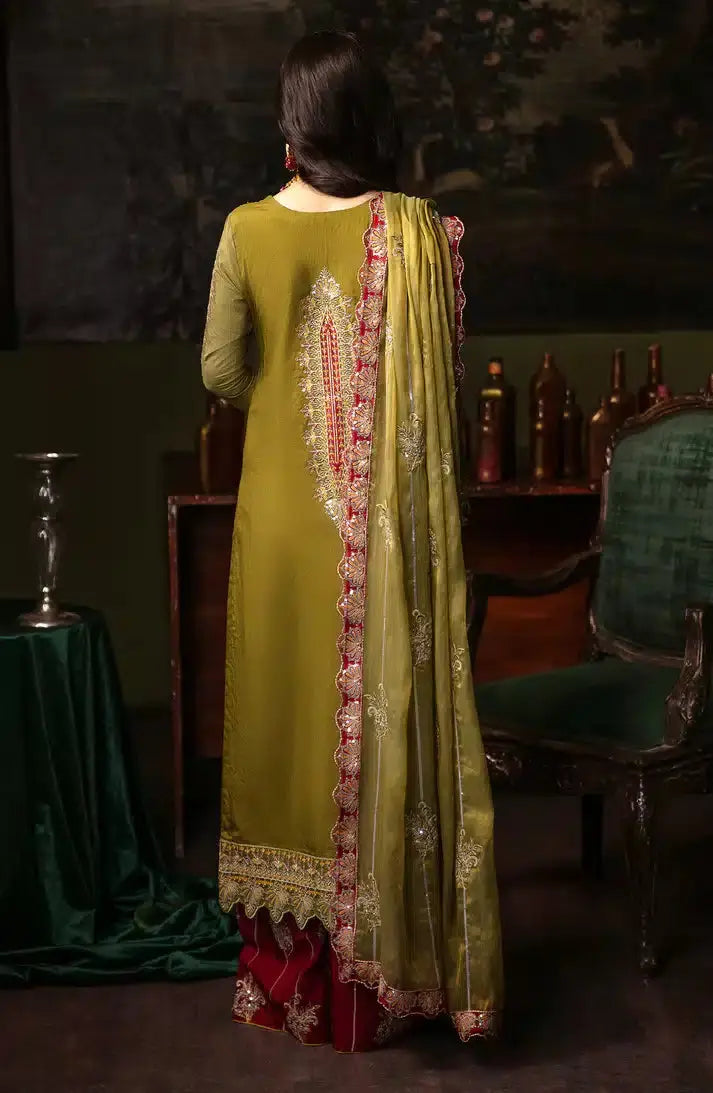 Emaan Adeel | Noori Silk Formals 23 | NR 01 ZARA - Pakistani Designer Dress - by Emaan Adeel | Type: Formal - 100% Original at Saira Sultan