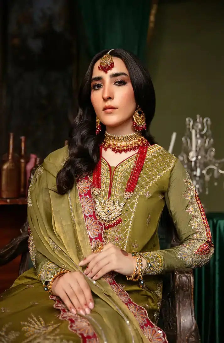 Emaan Adeel | Noori Silk Formals 23 | NR 01 ZARA - Pakistani Designer Dress - by Emaan Adeel | Type: Formal - 100% Original at Saira Sultan