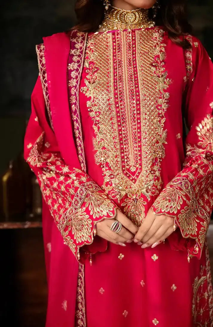 Emaan Adeel | Noori Silk Formals 23 | NR 02 ZEBAISH - Pakistani Designer Dress - by Emaan Adeel | Type: Formal - 100% Original at Saira Sultan
