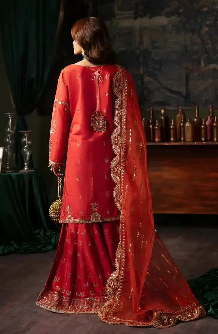 Emaan Adeel | Noori Silk Formals 23 | NR 04 MAHJABEEN - Pakistani Designer Dress - by Emaan Adeel | Type: Formal - 100% Original at Saira Sultan