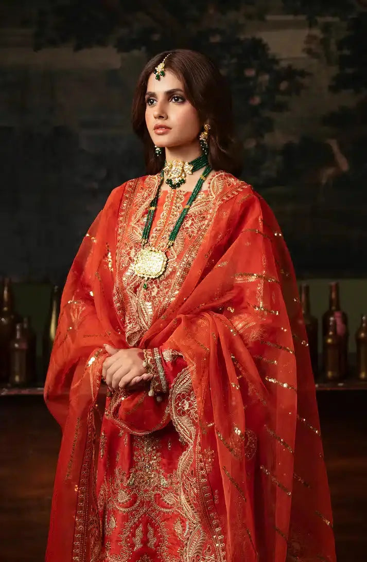 Emaan Adeel | Noori Silk Formals 23 | NR 04 MAHJABEEN - Pakistani Designer Dress - by Emaan Adeel | Type: Formal - 100% Original at Saira Sultan