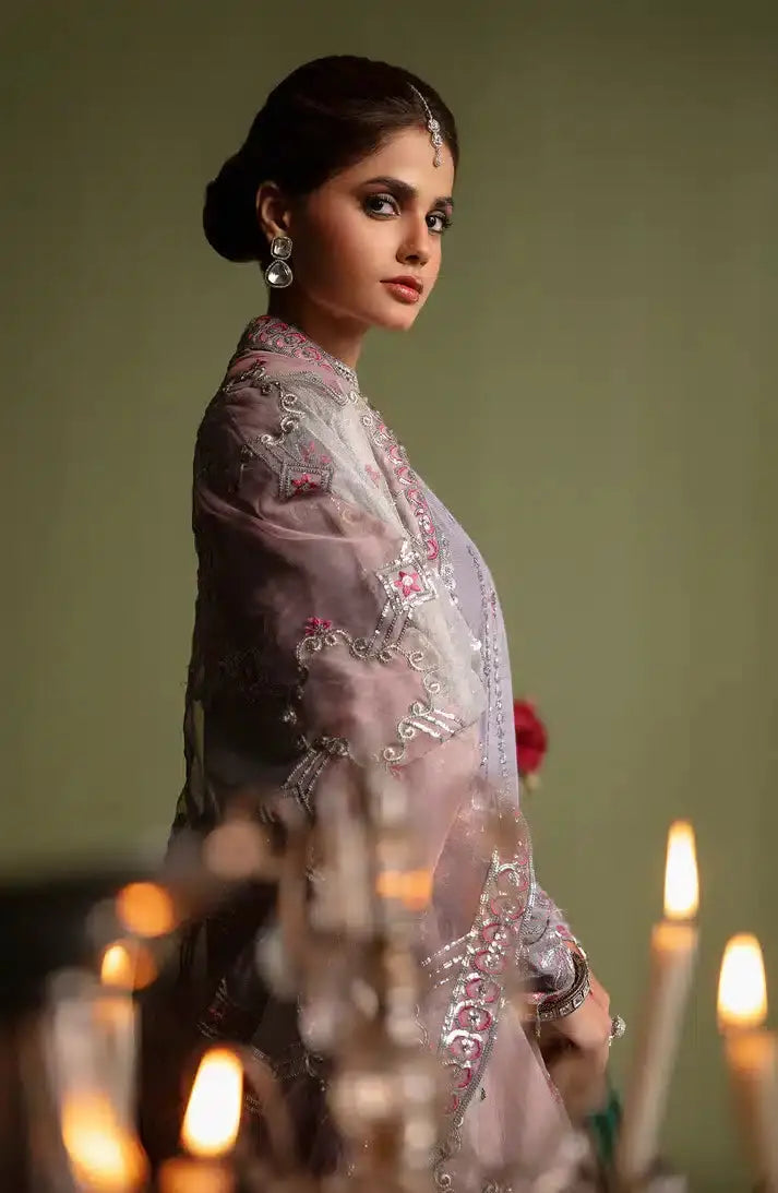 Emaan Adeel | Noori Silk Formals 23 | NR 06 BANO - Pakistani Designer Dress - by Emaan Adeel | Type: Formal - 100% Original at Saira Sultan